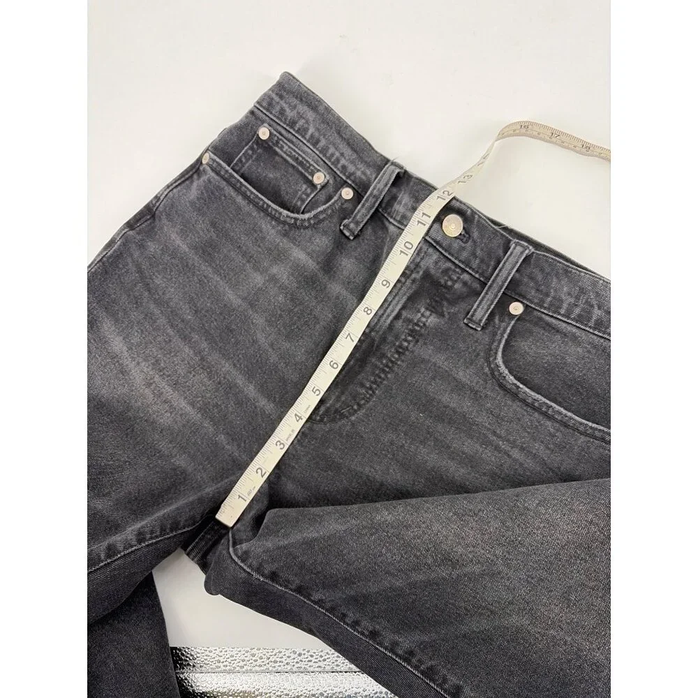 Madewell The Perfect Vintage Jeans Black High Rise Womens Size 30 Stretch Denim - Picture 9 of 11